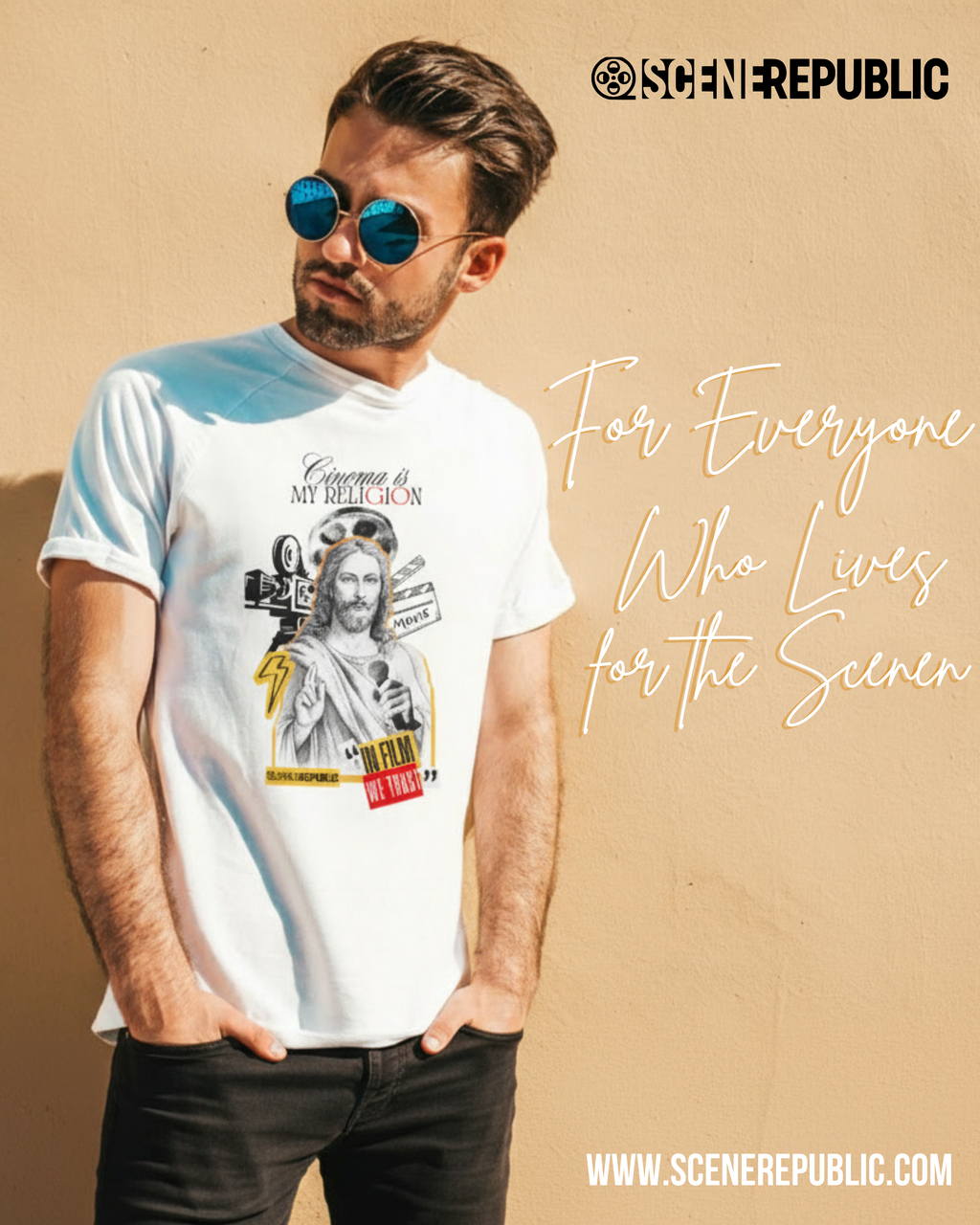 Cinema is my Religion (organic cotton)