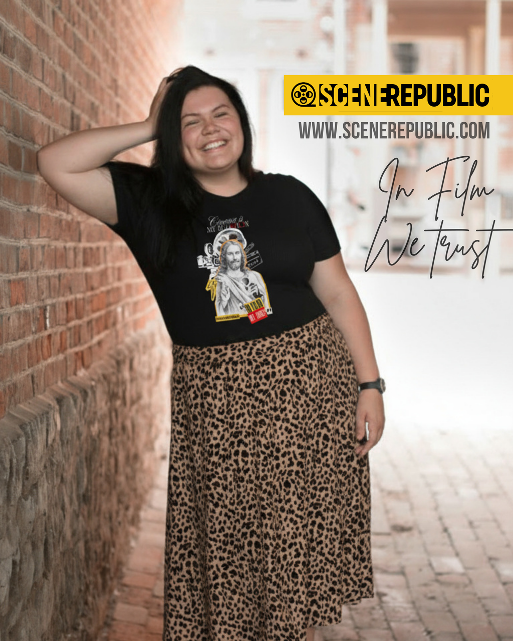 Cinema is my Religion (organic cotton BLK)