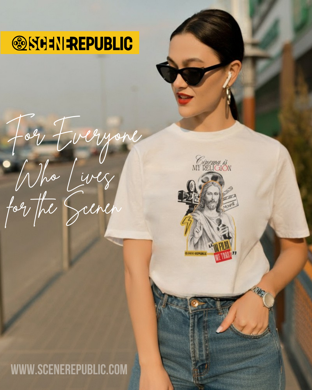 Cinema is my Religion (organic cotton)