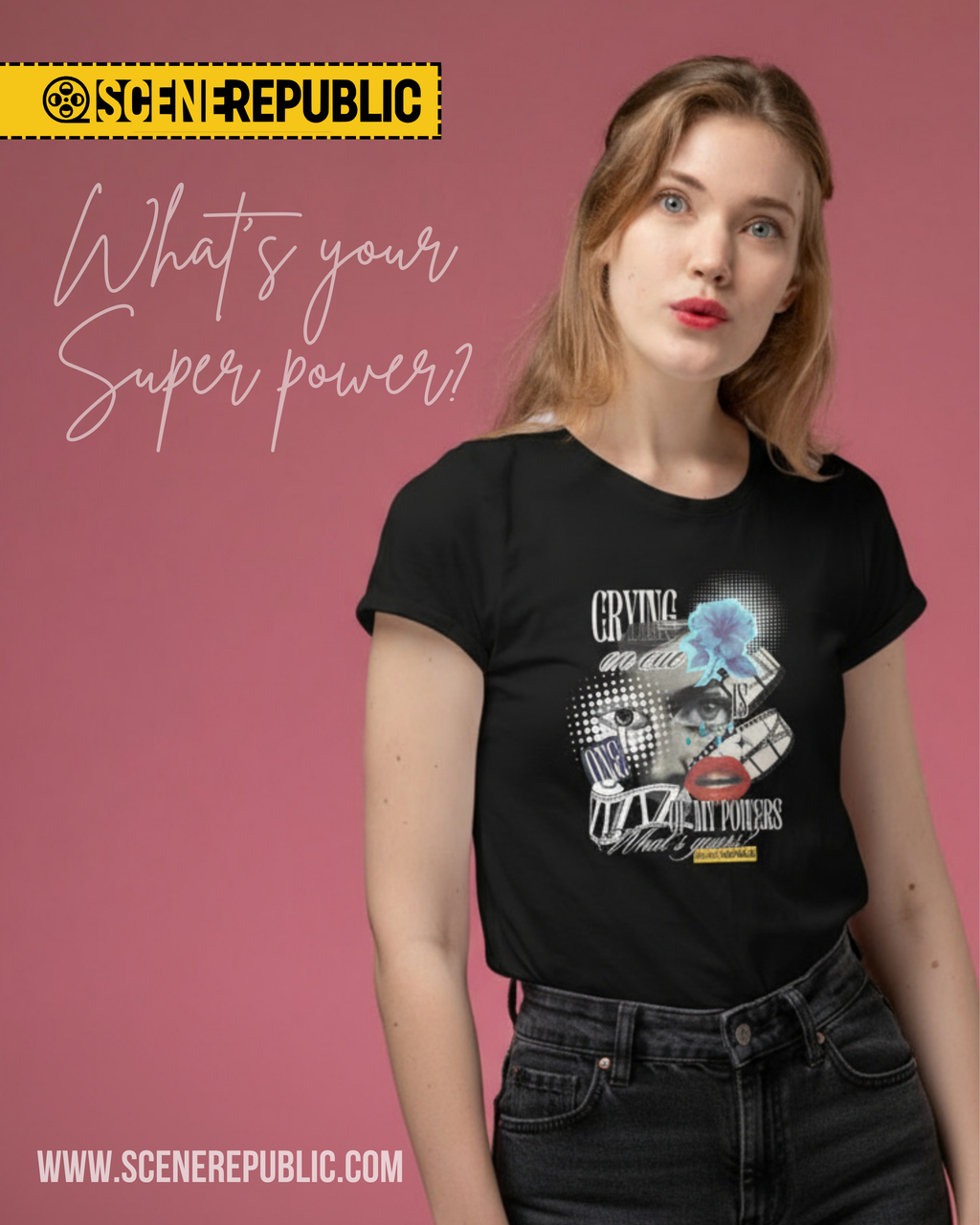 Diva Super Power (organic cotton BLK)