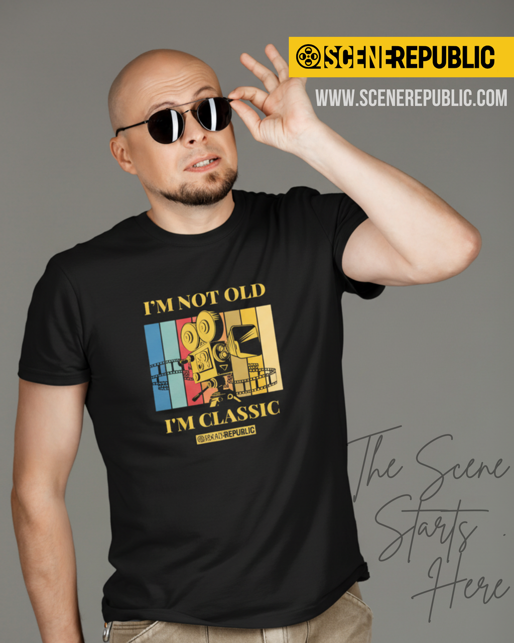 I'm not old, I'm classic (organic cotton)
