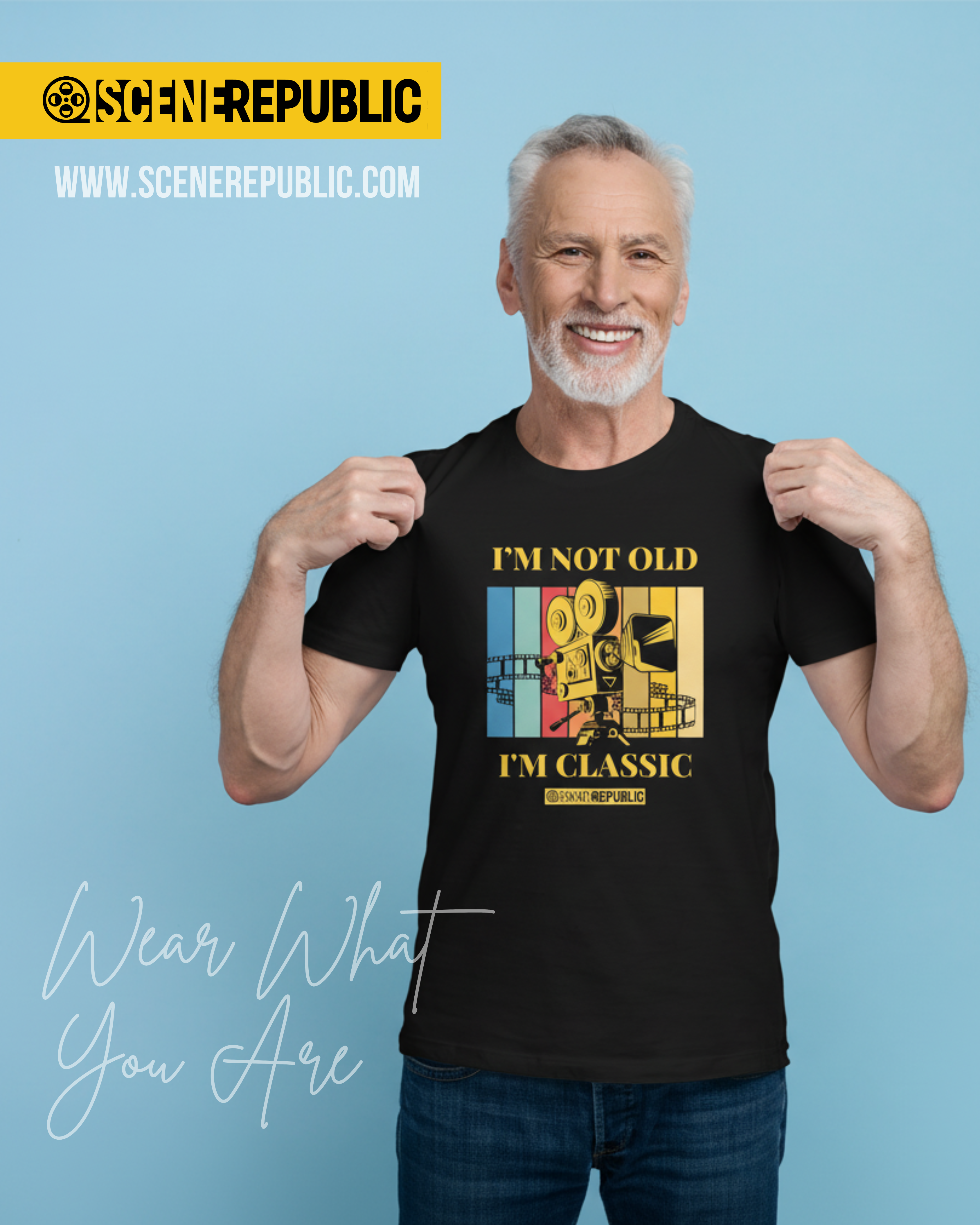 I'm not old, I'm classic (organic cotton)