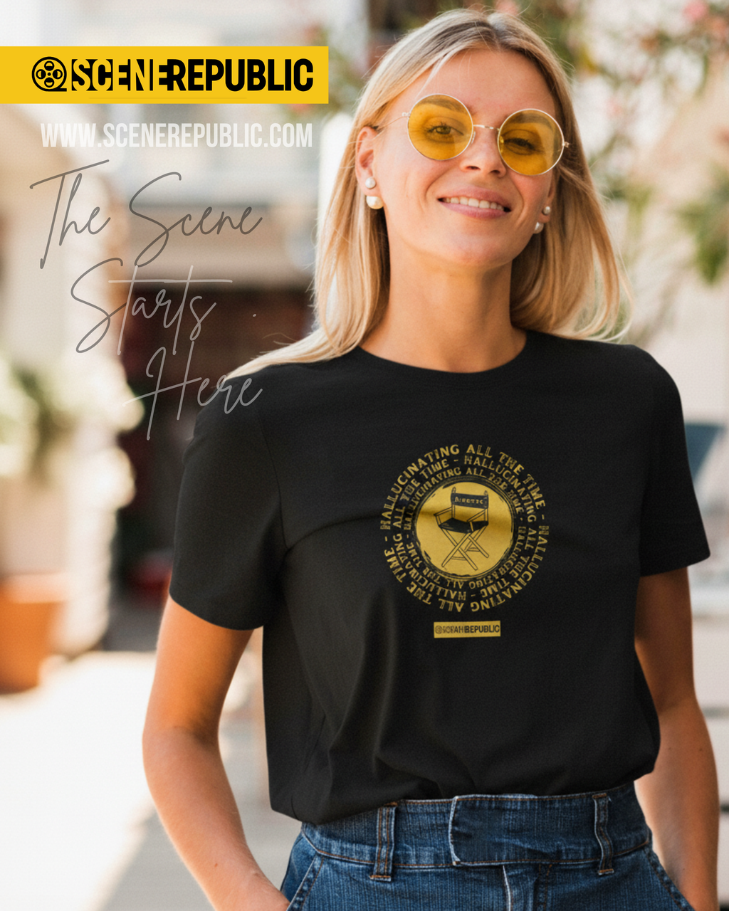 I am the Director - Big Print (organic cotton)