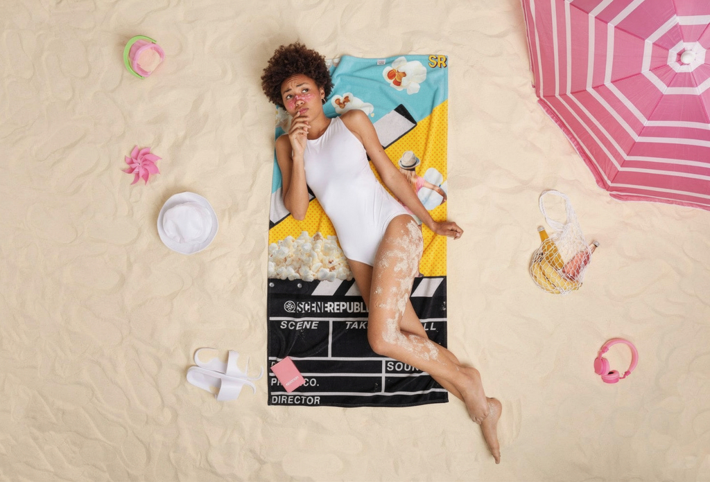 Rolling, Action! Summer Towel