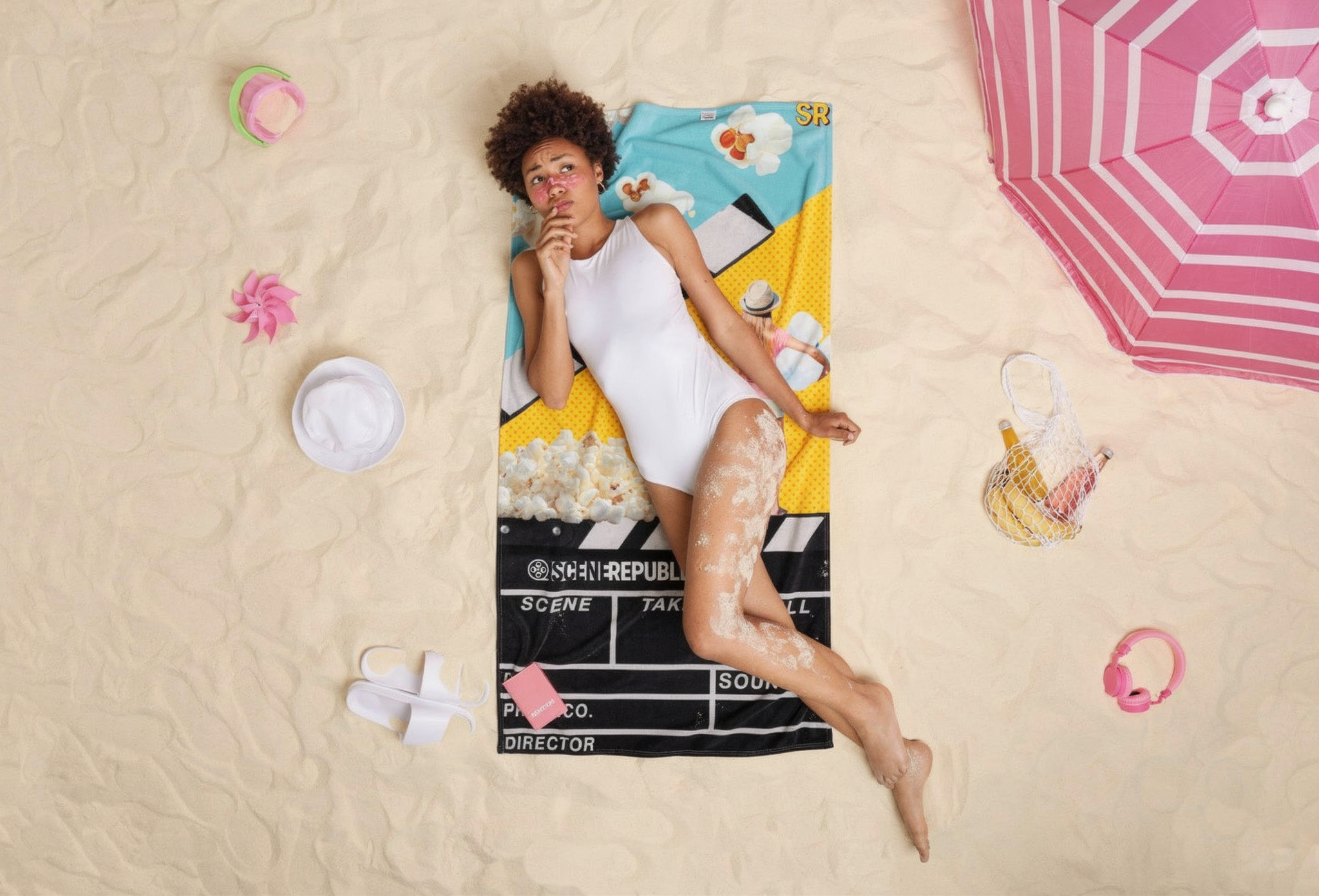 Rolling, Action! Summer Towel